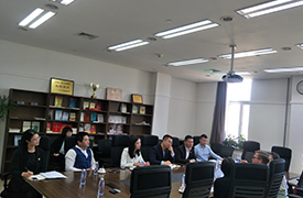 公司領(lǐng)導會見荷蘭恩斯赫德市經(jīng)濟、 教育、社會局局長一行